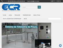 Tablet Screenshot of ecr-sc.com.br